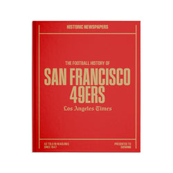 L.A. Times San Francisco 49ers Newspaper Book