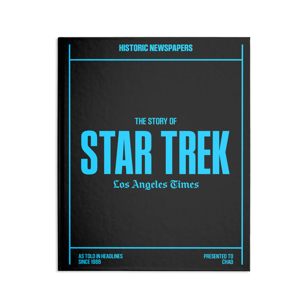 L.A. Times History of Star Trek Newspaper Book