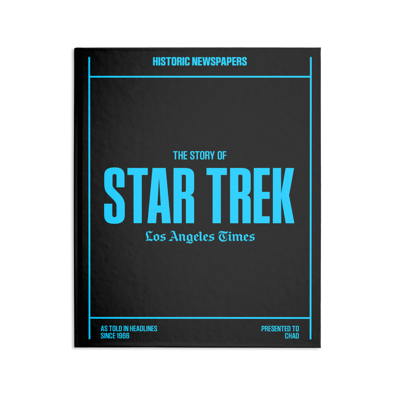 L.A. Times History of Star Trek Newspaper Book