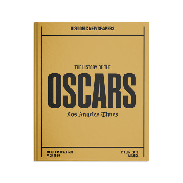 L.A. Times Oscars History Newspaper Book