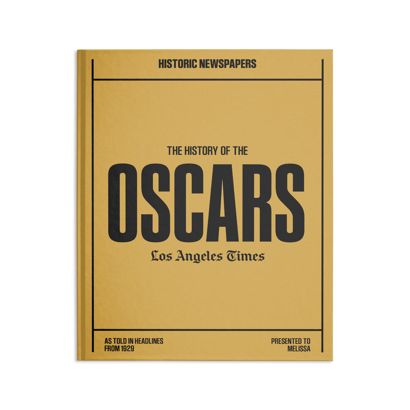 L.A. Times Oscars History Newspaper Book