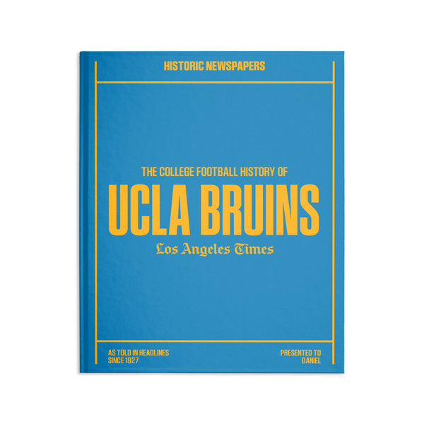 L.A. Times UCLA Bruins Newspaper Book