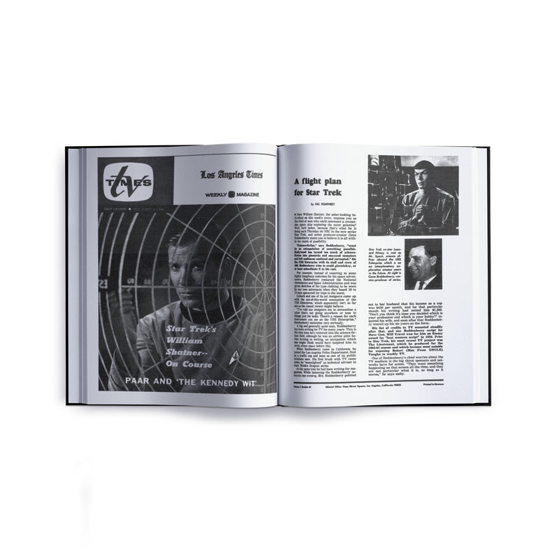 L.A. Times History of Star Trek Newspaper Book