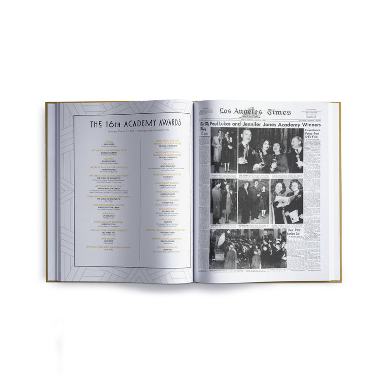 L.A. Times Oscars History Newspaper Book