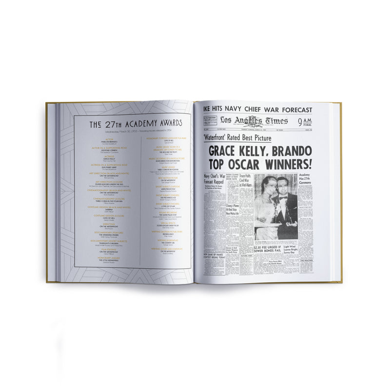 L.A. Times Oscars History Newspaper Book