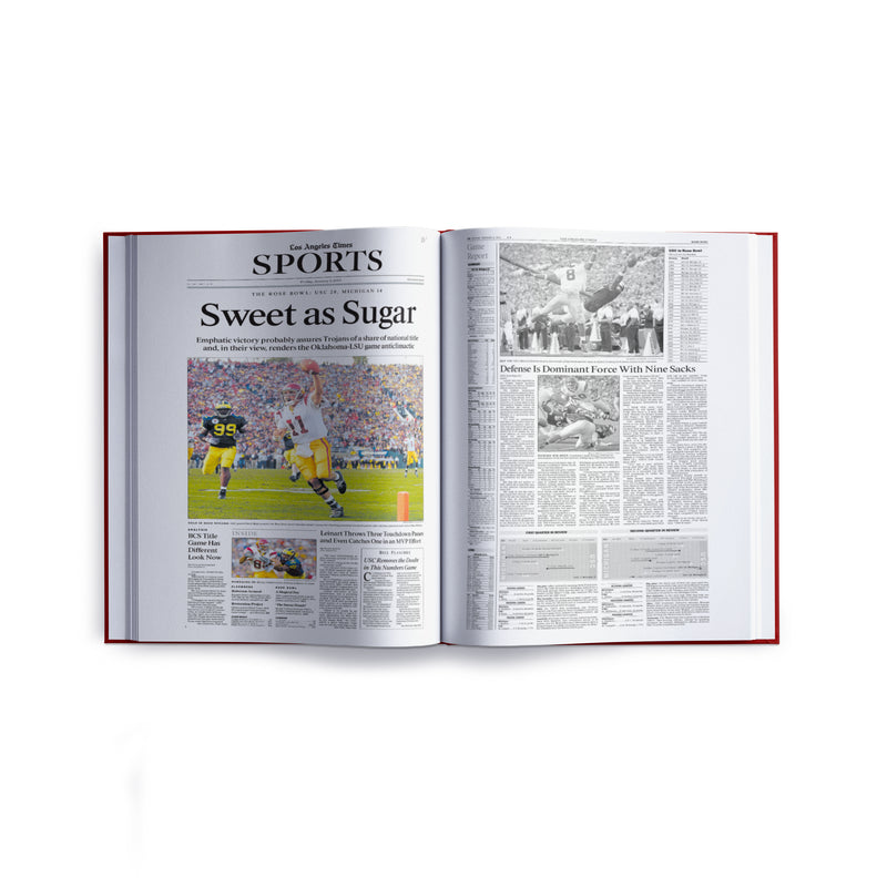 L.A. Times USC Trojans Newspaper Book