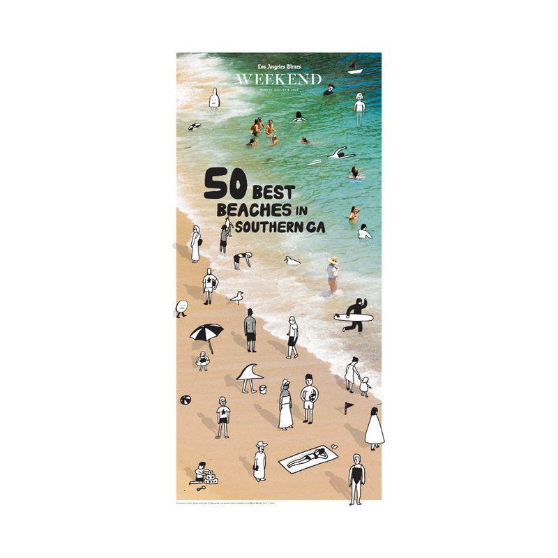 50 Best Beaches in Southern CA Newspaper Section