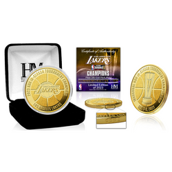 2023 Lakers NBA In-Season Tournament Champions Gold Coin