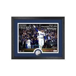 Freddie Freeman Dodgers 2024 World Series Walk Off Grand Slam Silver Coin Photo Mint