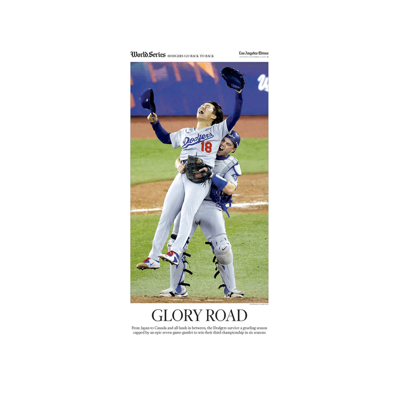 World Series Commemorative Edition: 11/8/25 paper
