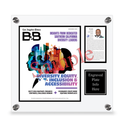 Diversity and Inclusion 2023 Visionary Plaque