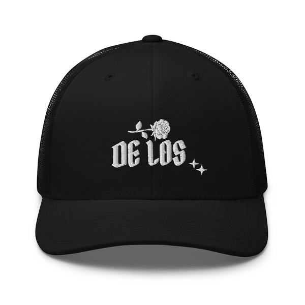 De Los Trucker Hat in Black