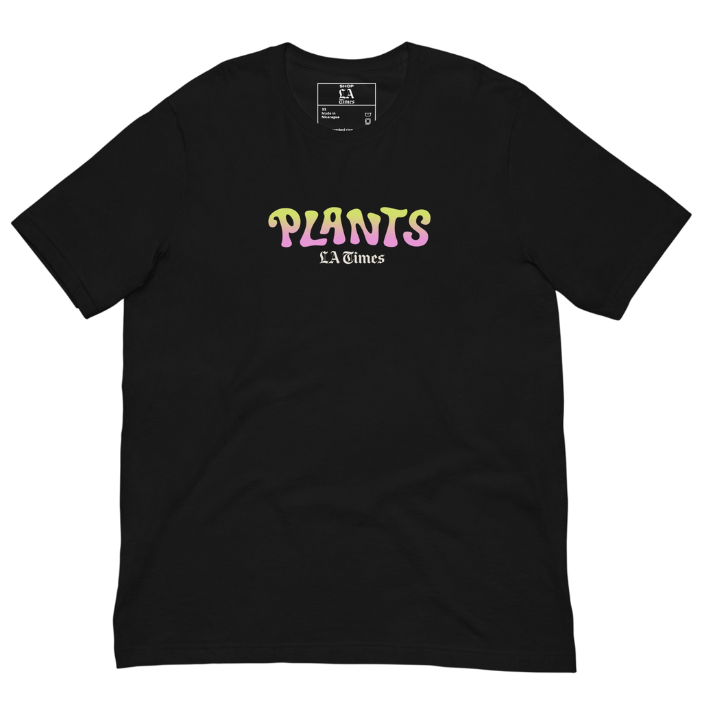 L.A. Times Plants T-Shirt in Black – Shop LA Times