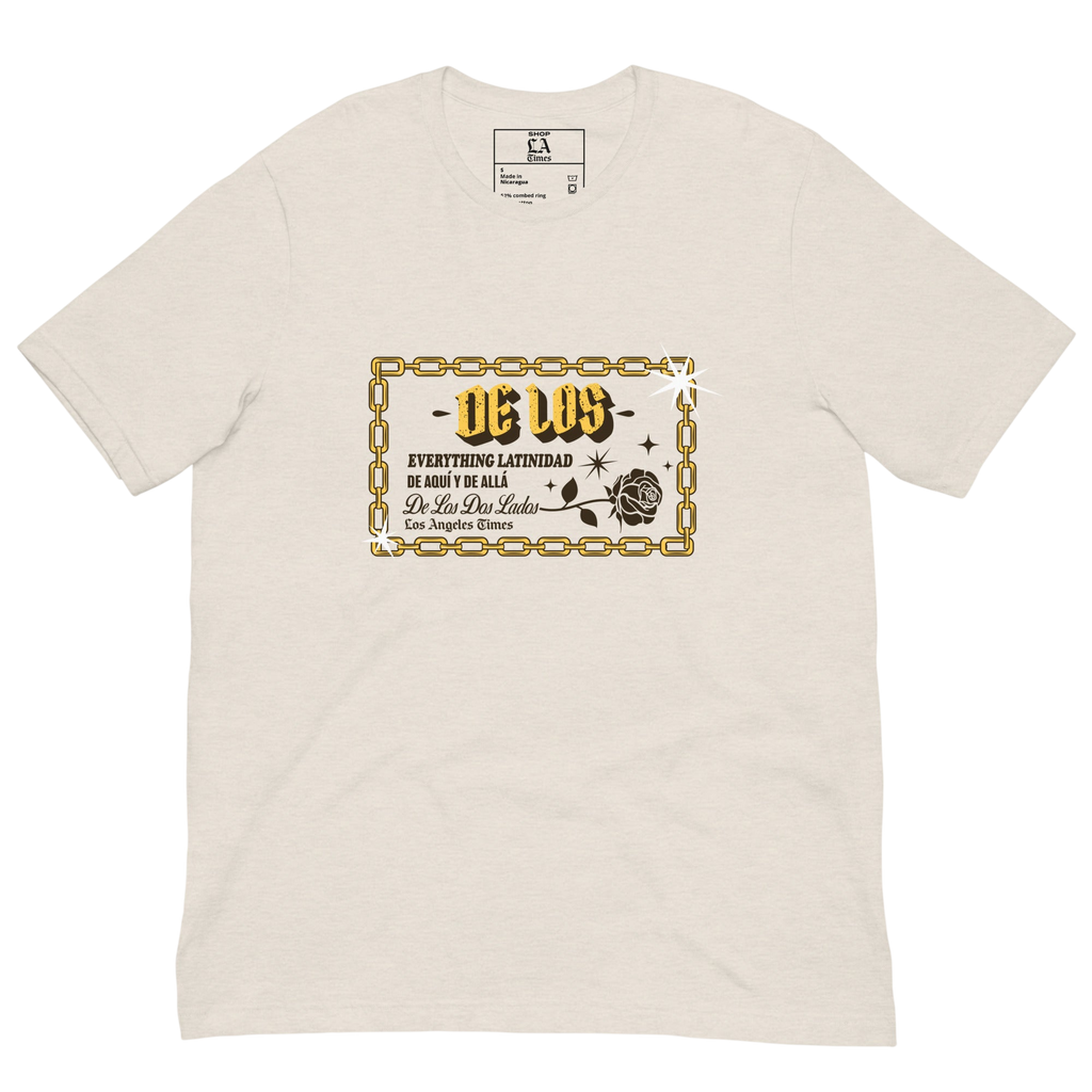 De Los T-Shirt in Tan – Shop LA Times
