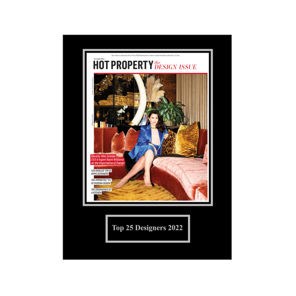Hot Property The Design Issue: Nominee Cover Plaque