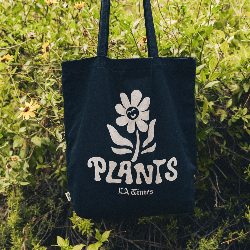 L.A. Times Plants Tote in Black