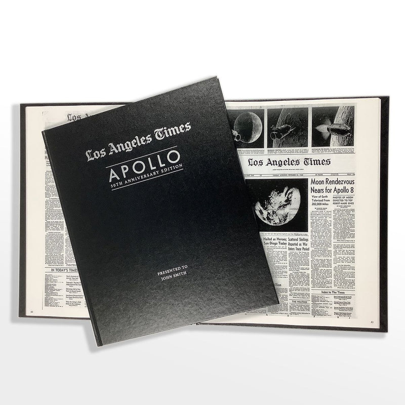 Apollo: 50th Anniversary Edition Newspaper Book