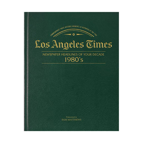 Los Angeles Times 80s Decade Book