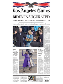 Biden Inaugurated Back issue