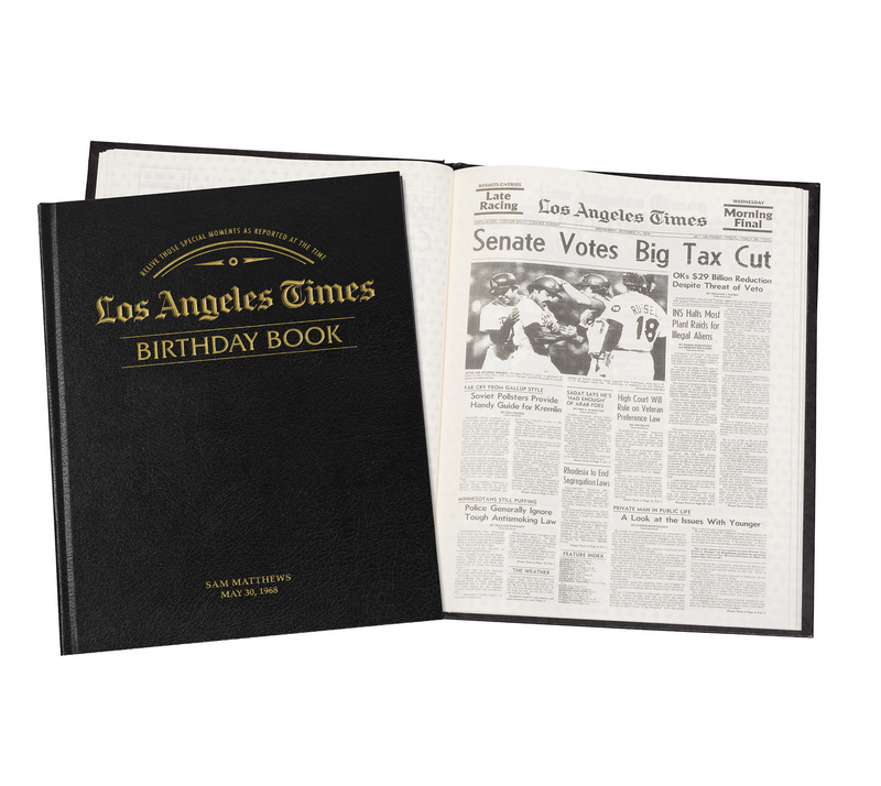 Los Angeles Times Birthday Book – Shop LA Times