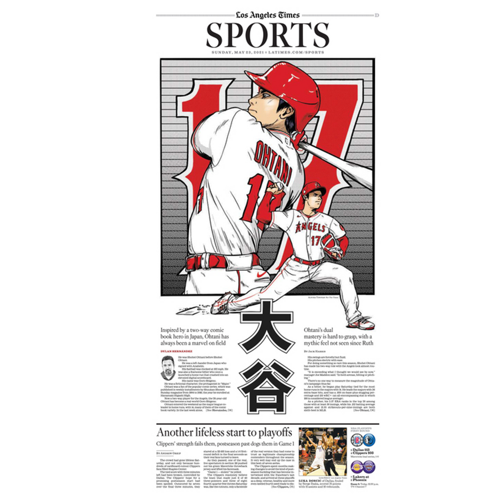 Sports Graphic Number 1076 Japanese magazine Feature of Shohei Ohtani –  Japan Shop Okawa