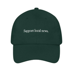 Limited Edition: Support Local News Hat in Green