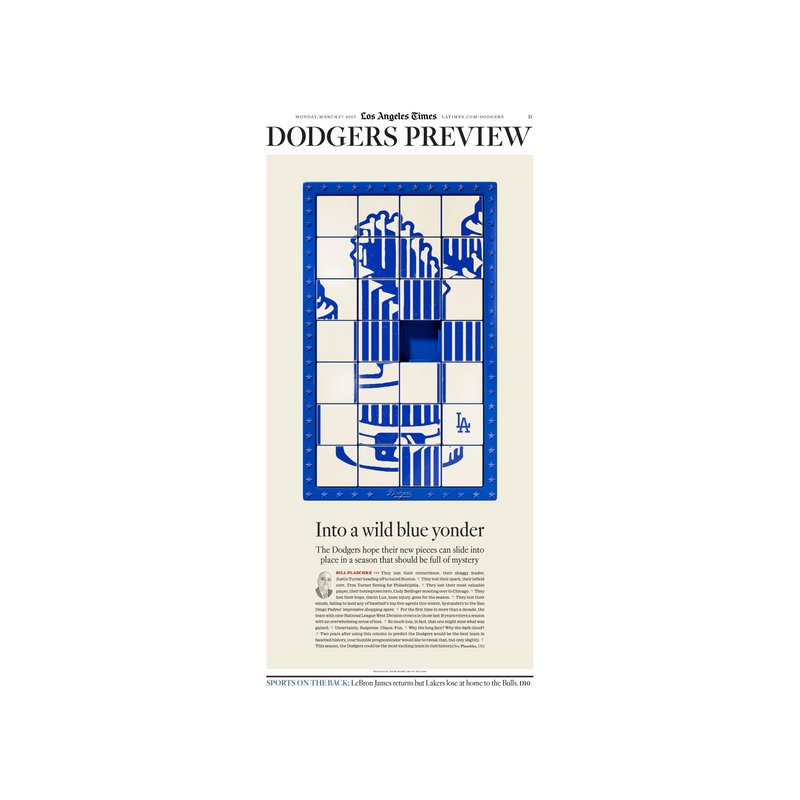 Dodgers Preview Back Issue 3/27/23