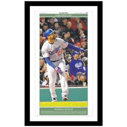 Los Angeles Dodges Matt Kemp Homer Custom Page Print