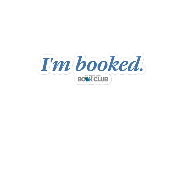 I'm Booked Stickers