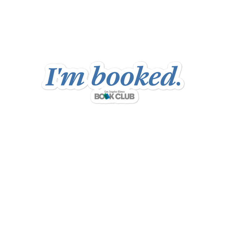 I'm Booked Stickers