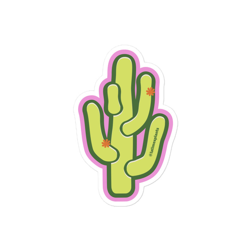 L.A. Times Plants Cactus Sticker