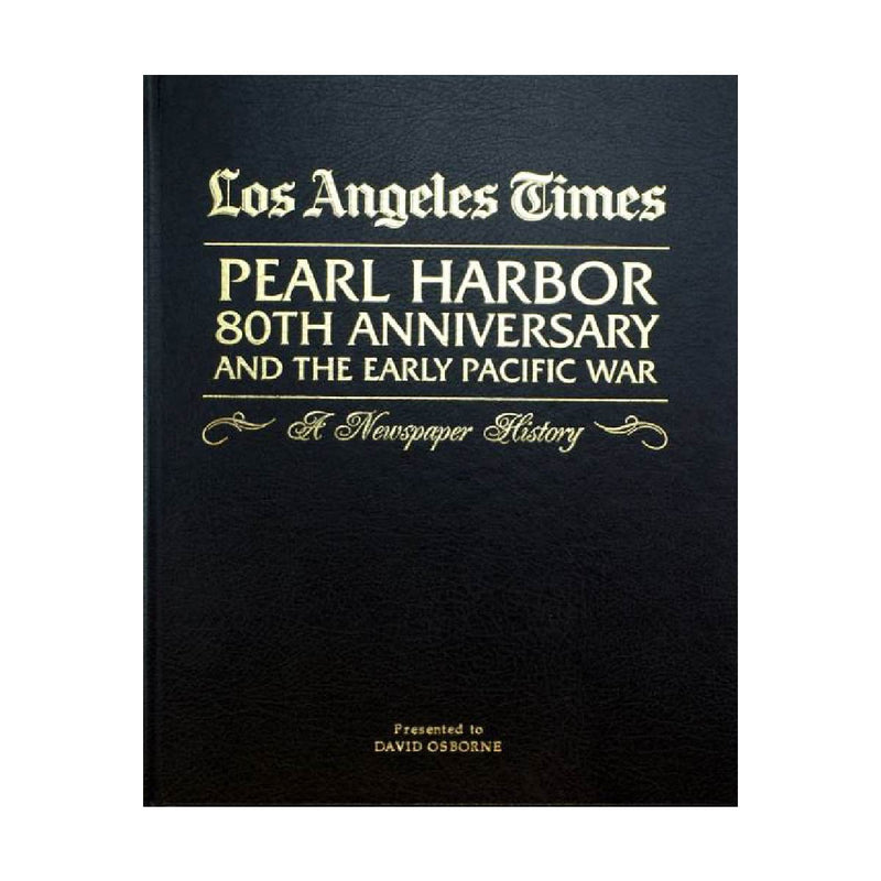 Pearl Harbor Anniversary Book