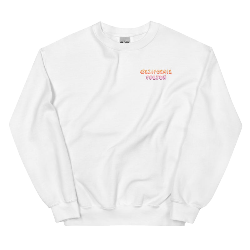 California Person Crewneck with Poppies