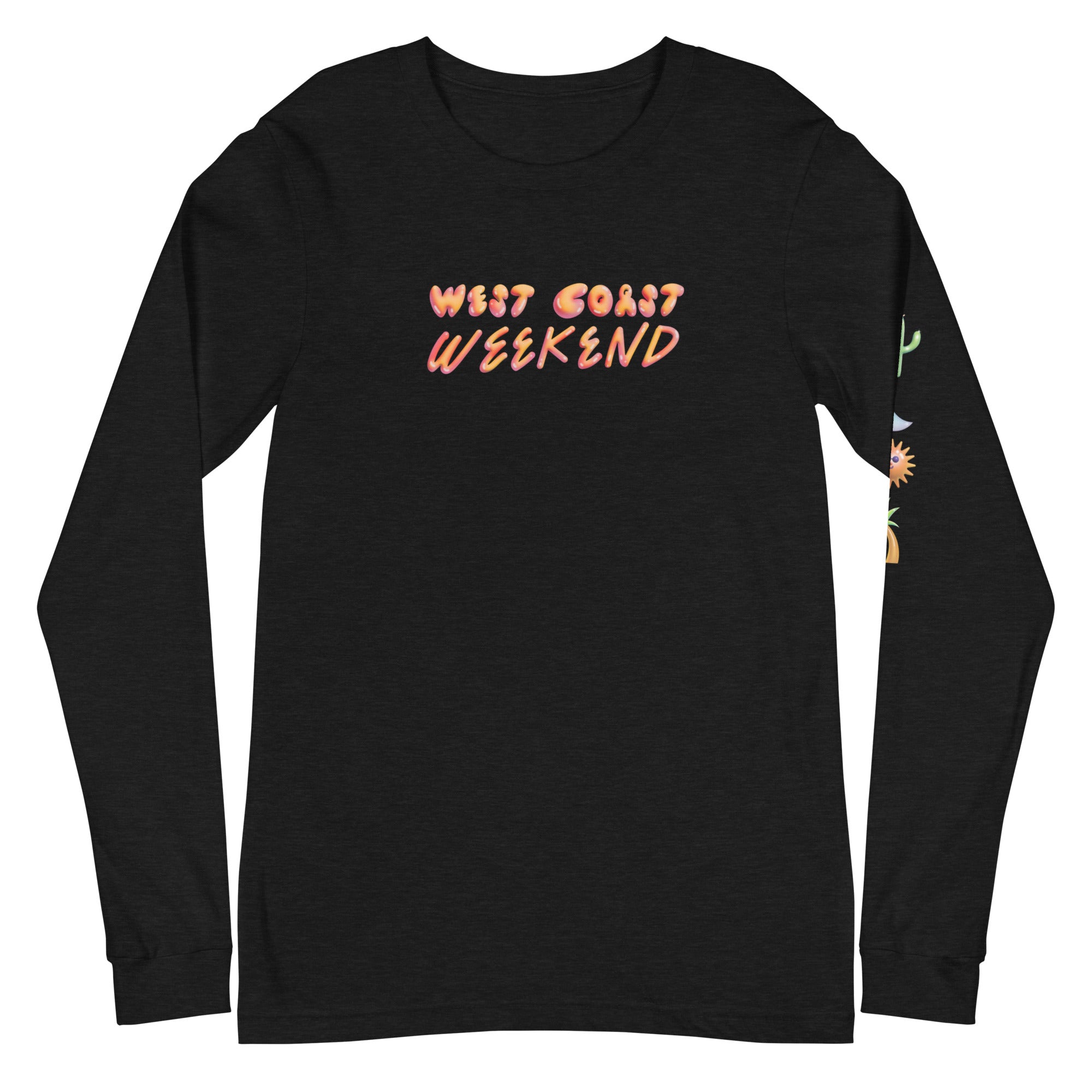 【AMERICANA】 WEEKEND LONG SLEEVE TEE West Coast Weekend Long Sleeve Tee – Shop LA Times